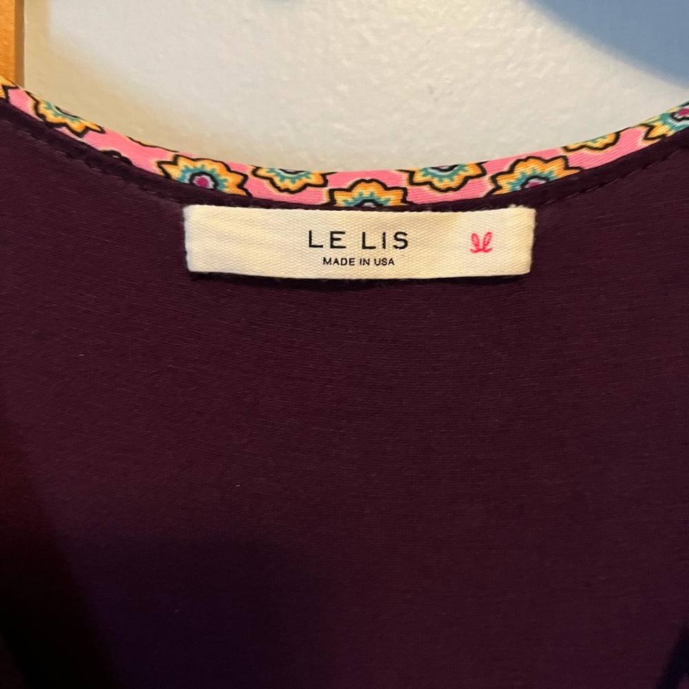 Le Lis Elainne faux wrap maxi dress. NWOT - Picture 3 of 5